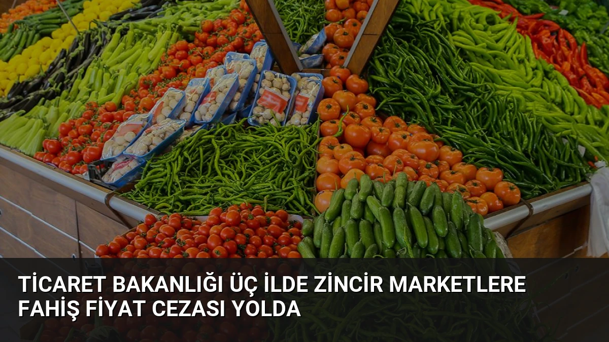 Ticaret Bakanlığı Üç İlde Zincir Marketlere Fahiş Fiyat Cezası Yolda