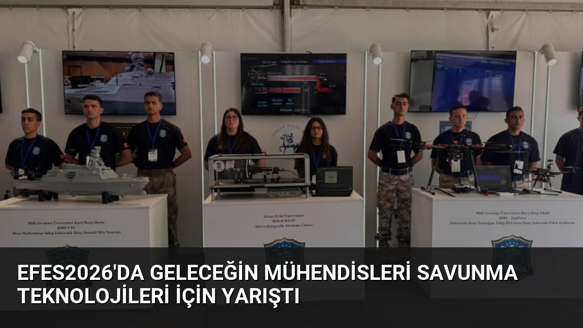 EFES2026’da Geleceğin Mühendisleri Savunma Teknolojileri İçin Yarıştı