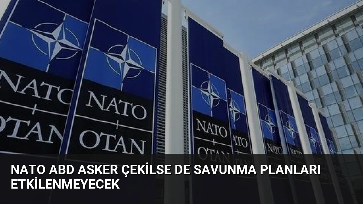 NATO ABD Asker Çekilse de Savunma Planları Etkilenmeyecek
