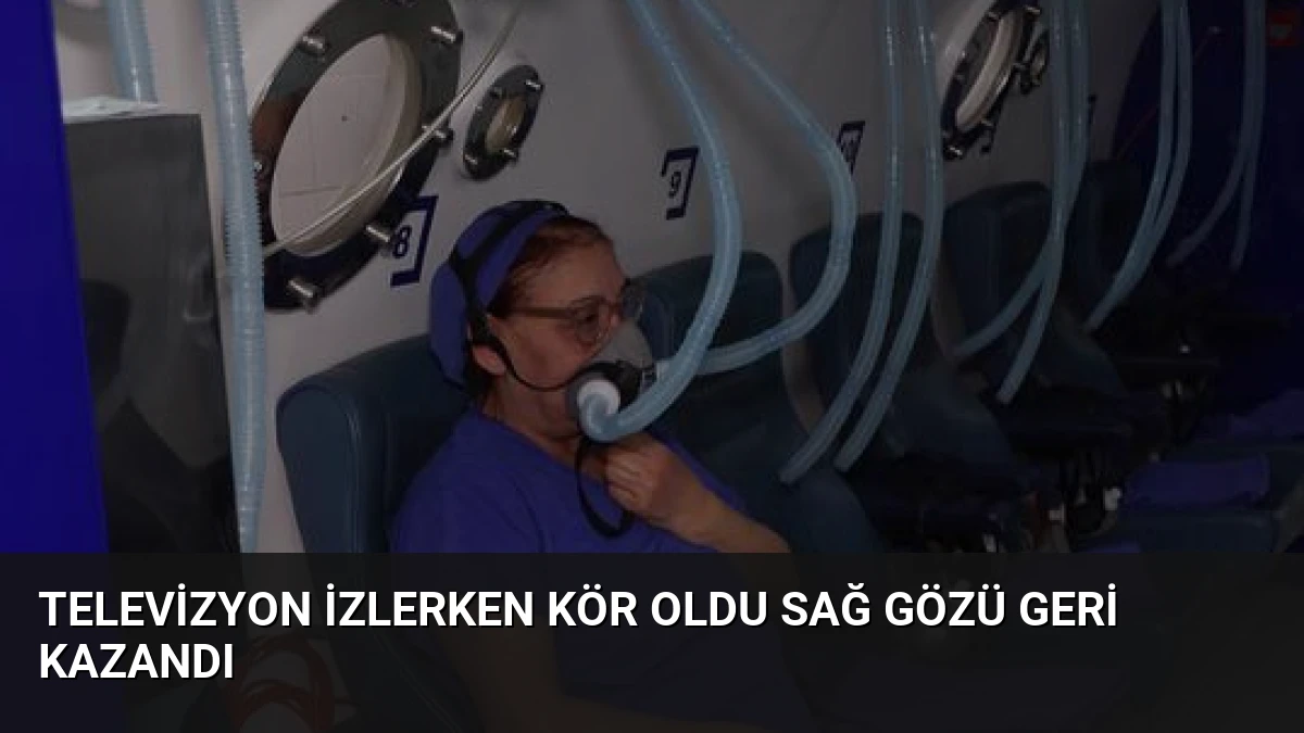 Televizyon İzlerken Kör Oldu Sağ Gözü Geri Kazandı
