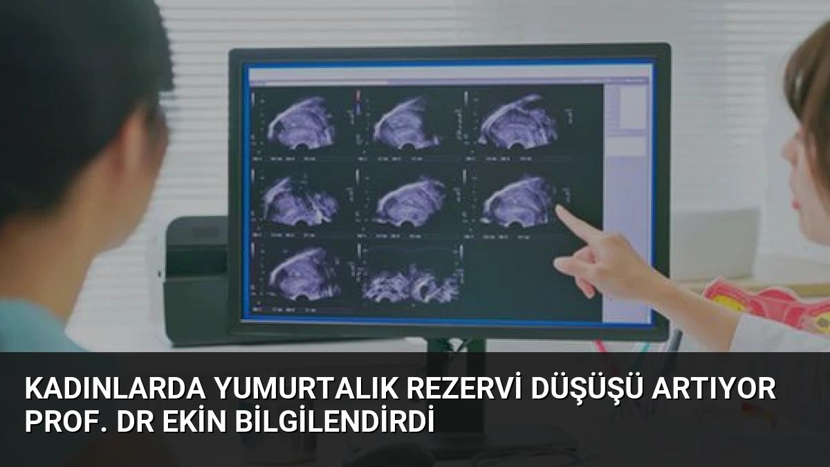 Kadınlarda Yumurtalık Rezervi Düşüşü Artıyor Prof. Dr Ekin Bilgilendirdi