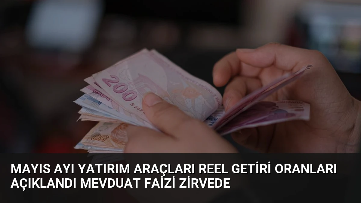 Mayıs Ayı Yatırım Araçları Reel Getiri Oranları Açıklandı Mevduat Faizi Zirvede