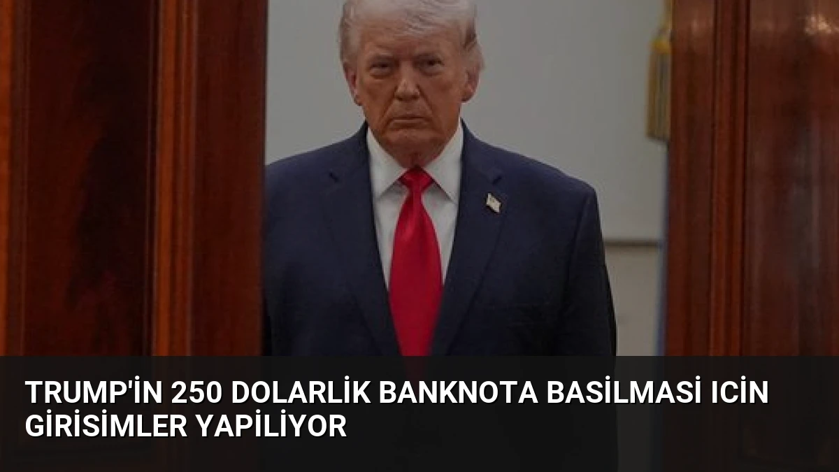 Trump’in 250 Dolarlik Banknota Basilmasi Icin Girisimler Yapiliyor