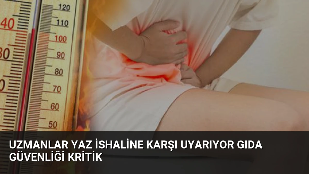 Uzmanlar Yaz İshaline Karşı Uyarıyor Gıda Güvenliği Kritik
